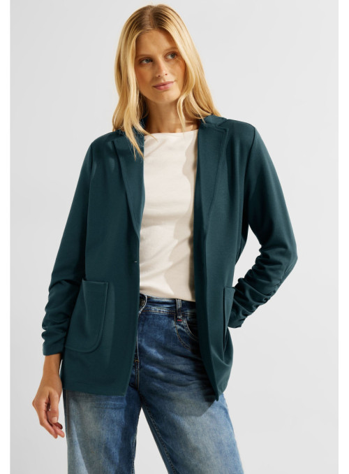 Oversize Blazer w. Gathering D