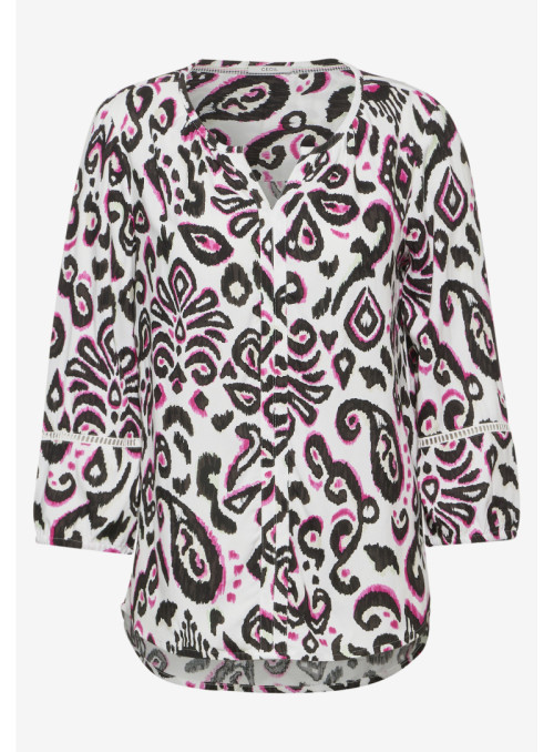 TOS Multicolor Print Blouse