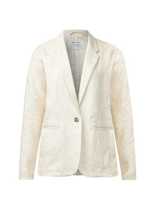 Bjarne. boucle blazer with but