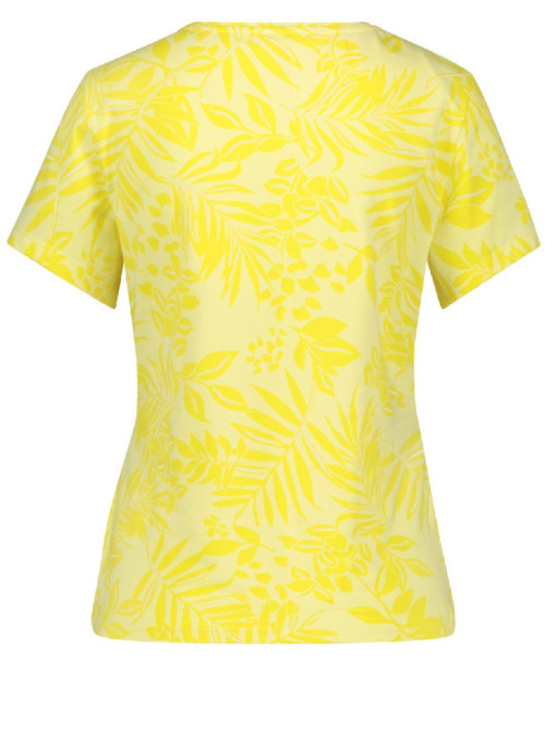 Patterned T-shirt with foil...