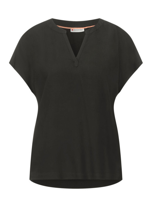 Short sleeve blouse with...