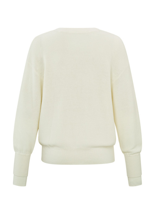 V-neck sweater ls