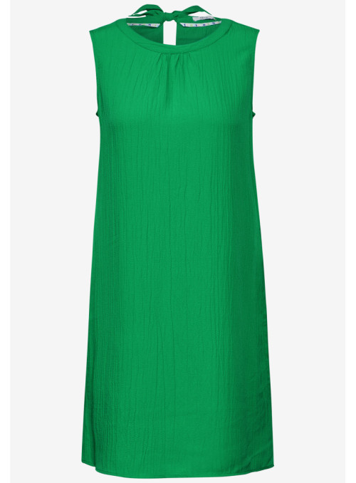 EOS_Solid Sleeveless Dress