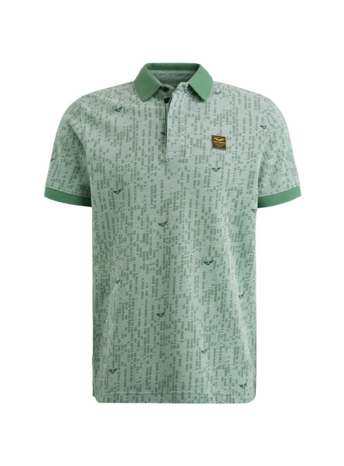 Short sleeve polo Two tone...