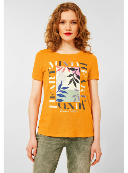 T-Shirt mit Front-Print