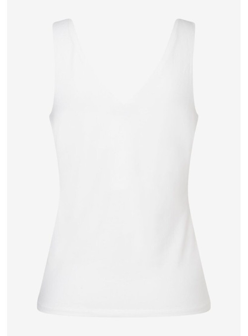 Jersey-Top V-Neck