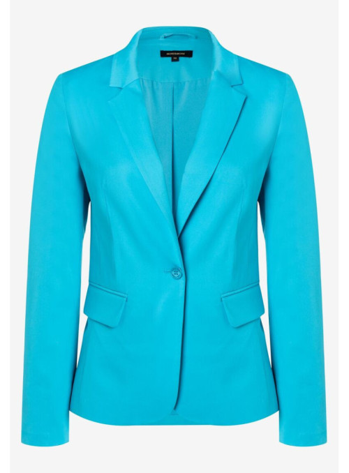 Fitted Satin Blazer