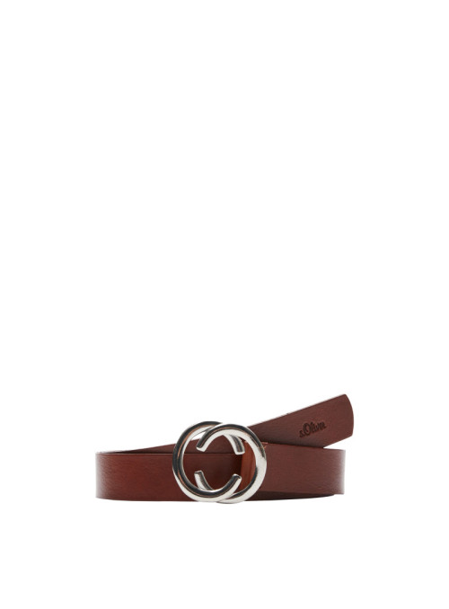 Leather belt