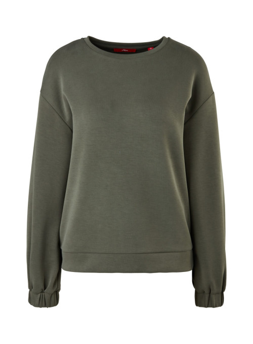 Round neck sweatshirt