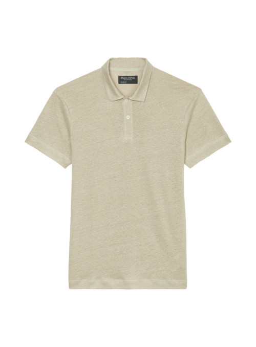 Polo, short sleeve, linen,...