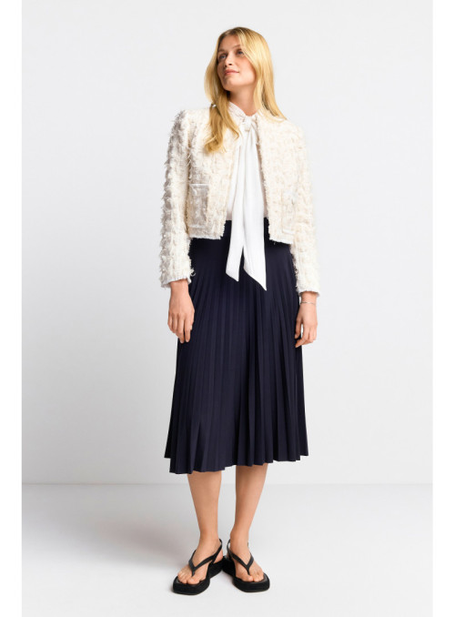 midi plissee skirt