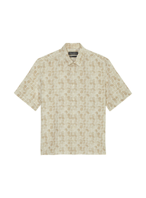 Kent collar, short sleeves