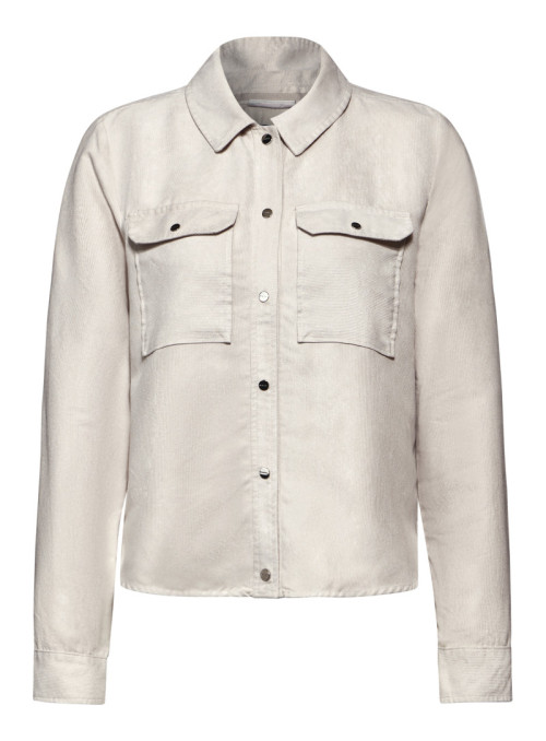 Short Corduroy Overshirt