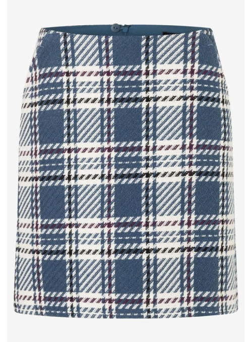 Maxi Check Skirt