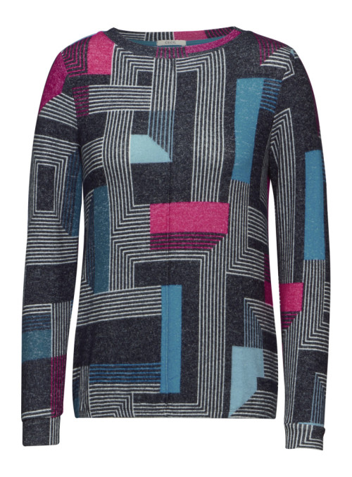 TOS Cosy Multicolor Print Shir