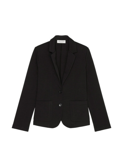 Jersey blazer, 2 buttons