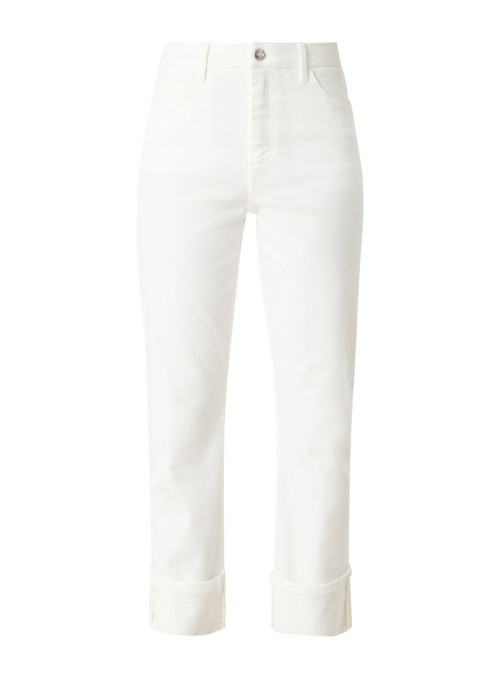 Slim Fit Jeans mit geradem...