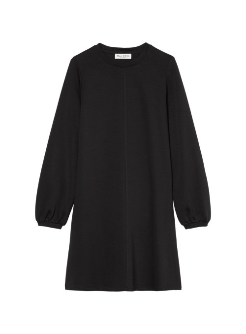 Dress, long sleeve, round neck