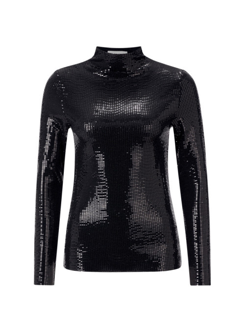 Metallic roll neck