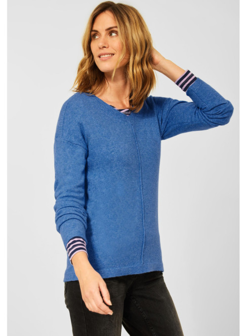 V-neck sweater