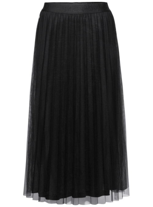 Midi Plissee Tuell skirt solid