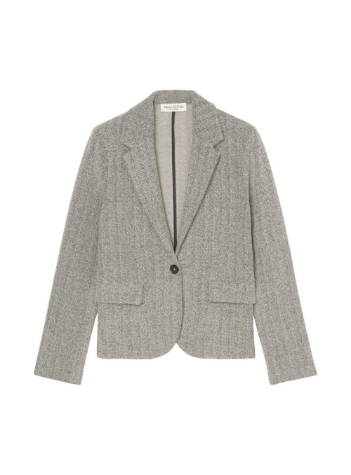 Jersey blazer, herringbone