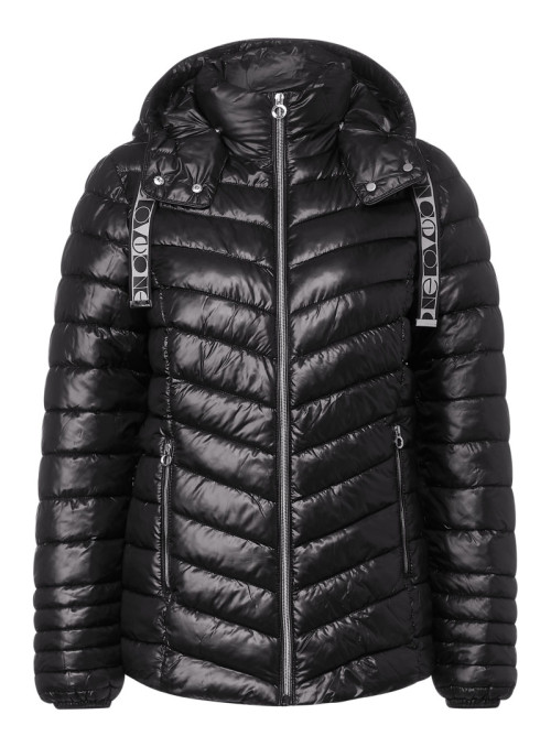 LTD QR short padded jacket w.