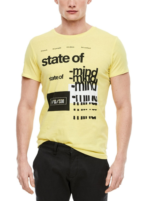 T-shirt with front print