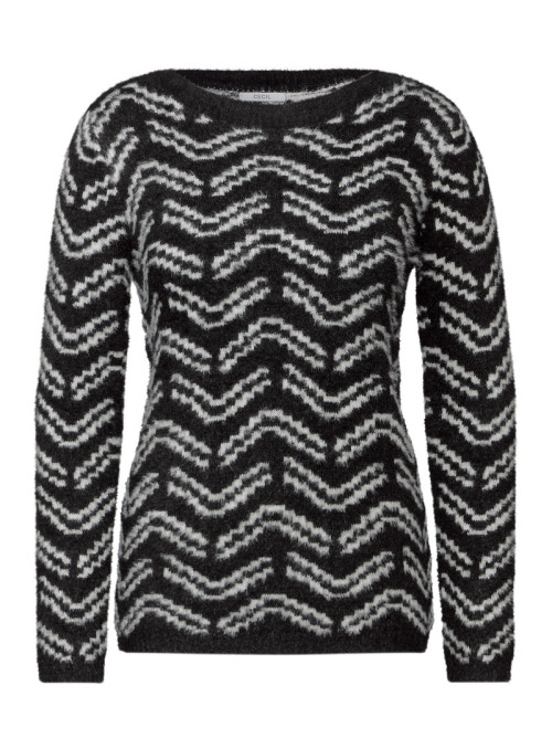 EOS_Knitted Jacquard Pullover