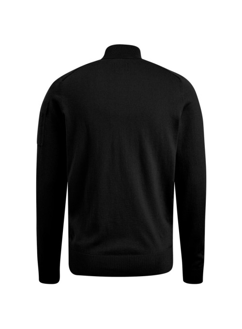 Turtleneck cotton elite knit