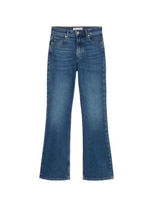 Denim trousers, high waist,...