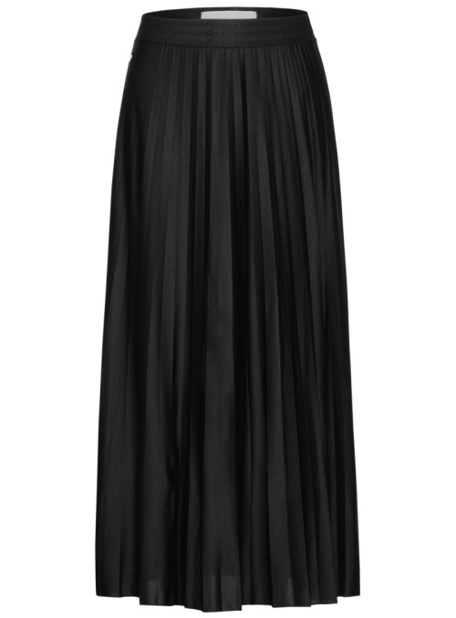 Maxi skirt PlissÃ©e solid