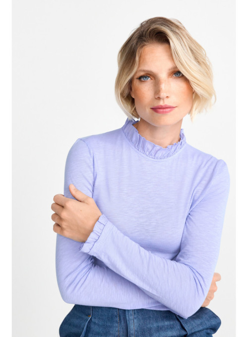 Organic Slub Frill Longsleeve