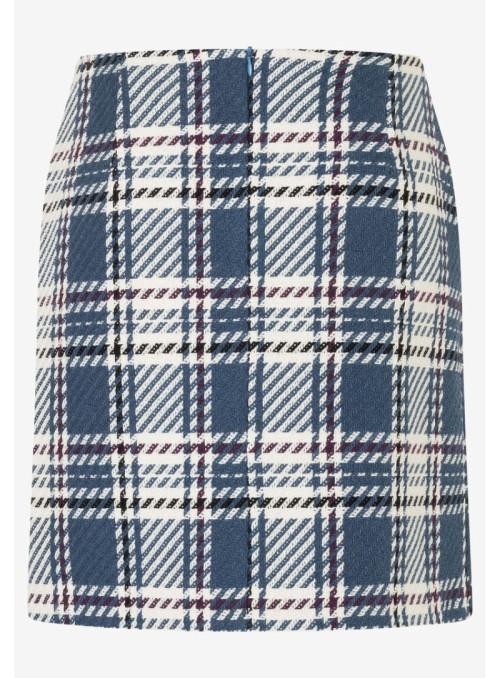 Maxi Check Skirt