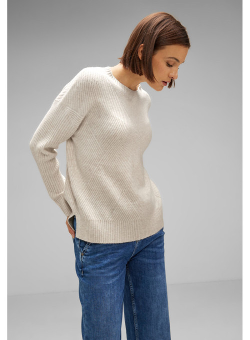 LTD QR round neck sweater