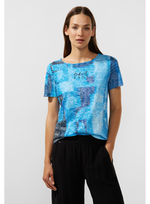 multicolor burn dessin shirt