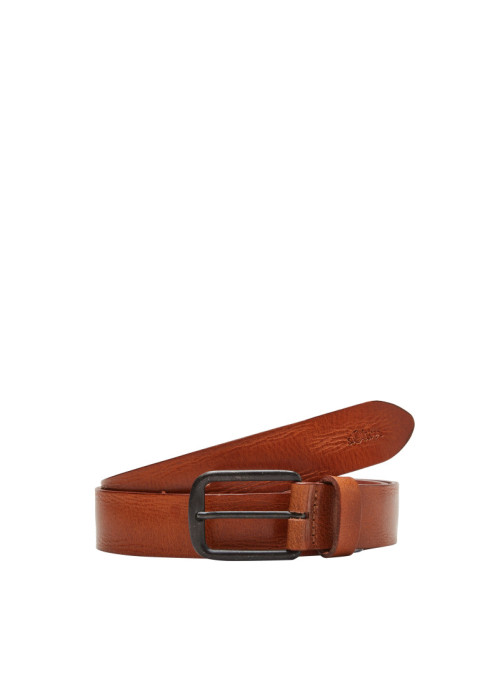 Leather belt