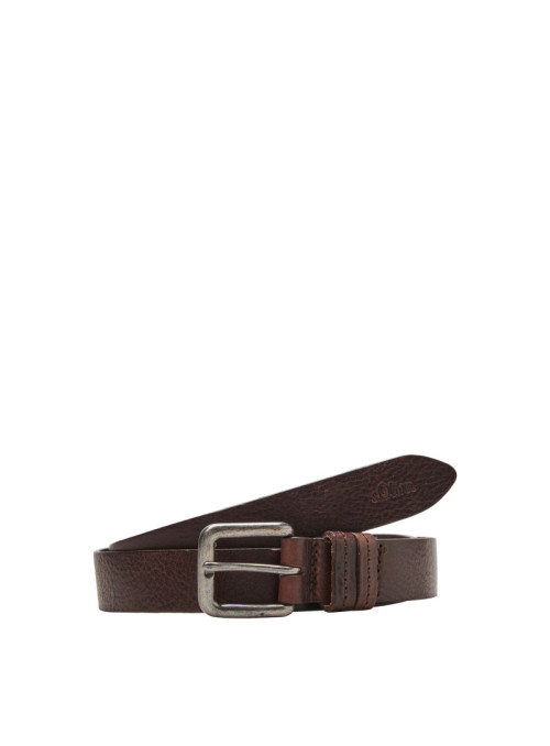 Leather belt