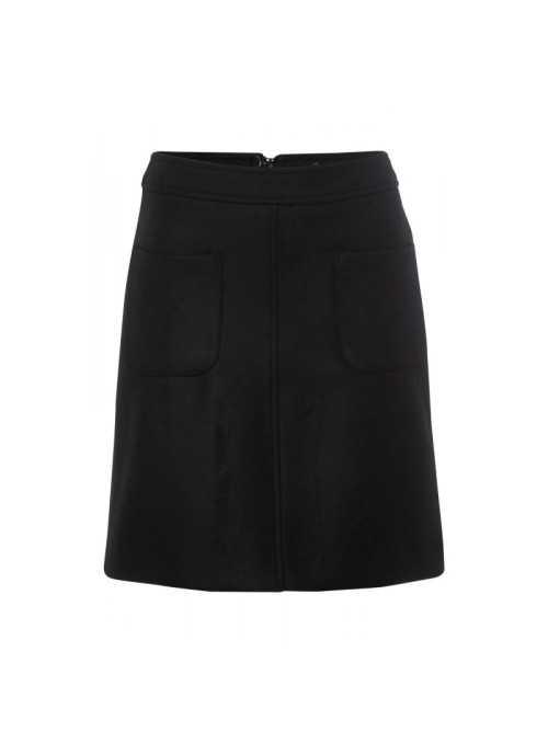 Mini skirt with decorative...