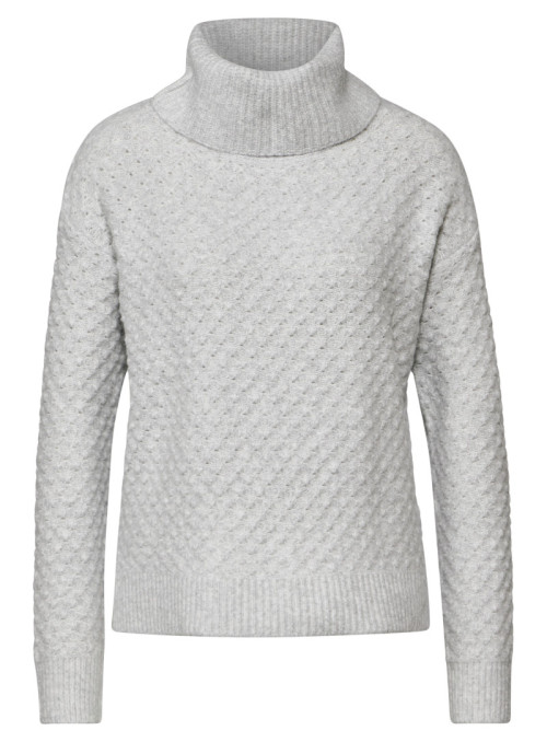 fluffy roll-neck sweater_struc