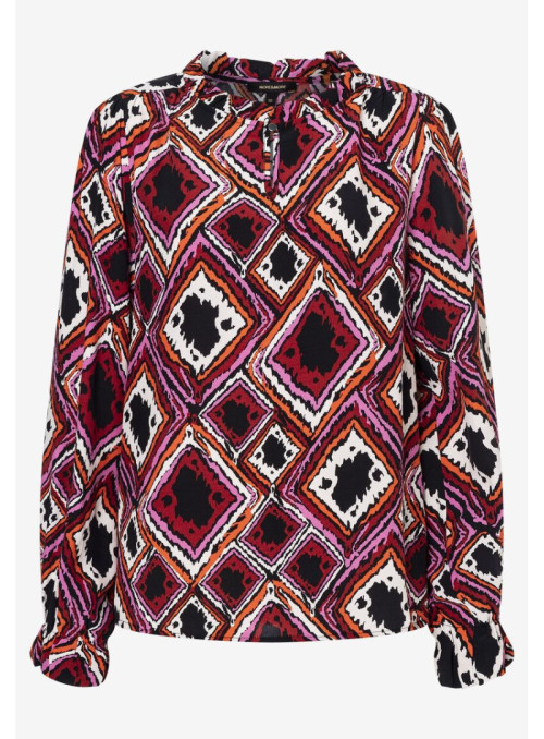 CV Crepe Print Blouse