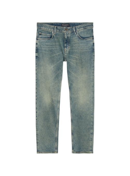 Denim trousers, shaped fit,...