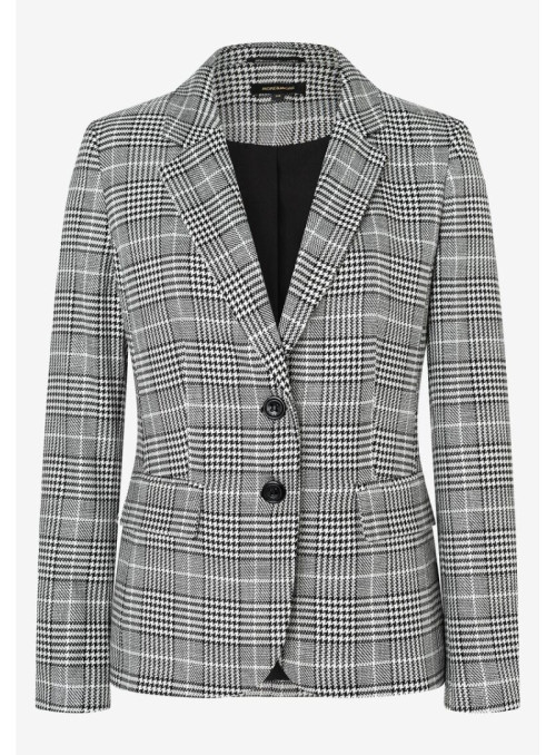 Two Tone Glencheck Blazer