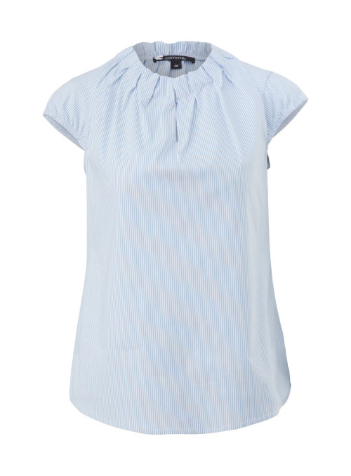 Short sleeve blouse with...