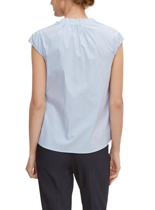 Short sleeve blouse with...