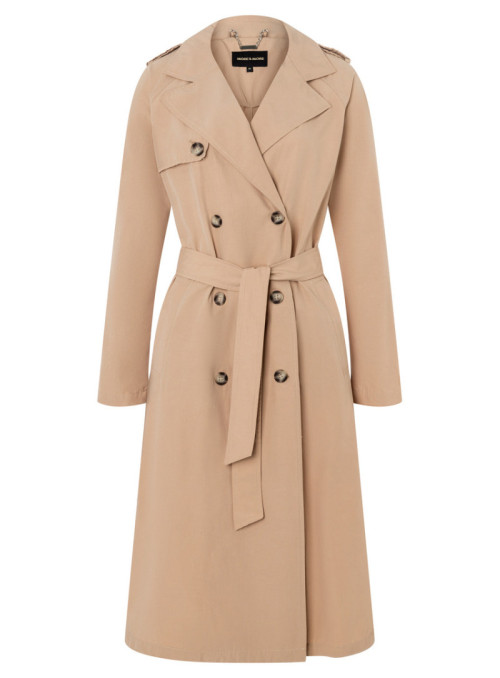 Cotton Nylon Trenchcoat