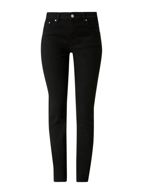 Mid-Waist Slim leg-Jeans