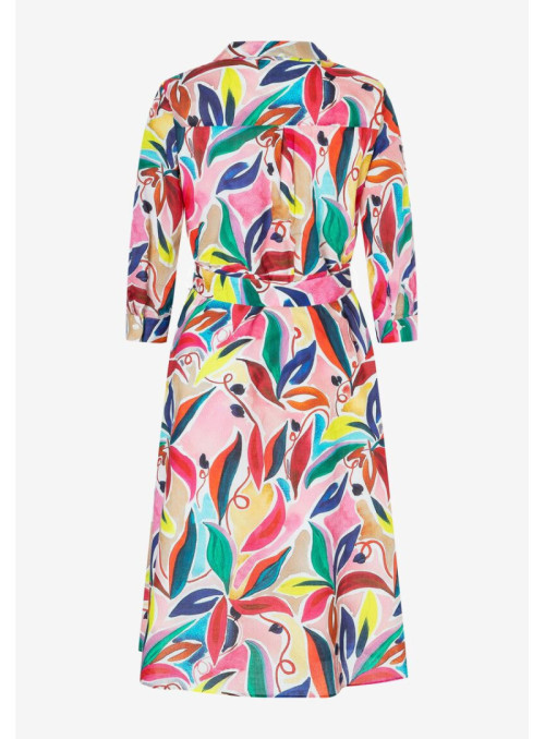 Printed CO-Voile Dress