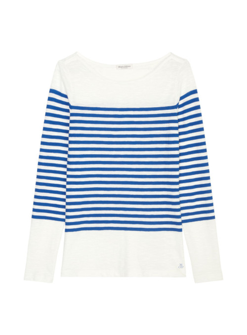 Striped long sleeve t-shirt...