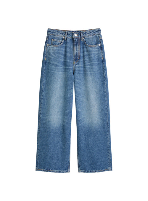 Denim trouser, wide fit,...